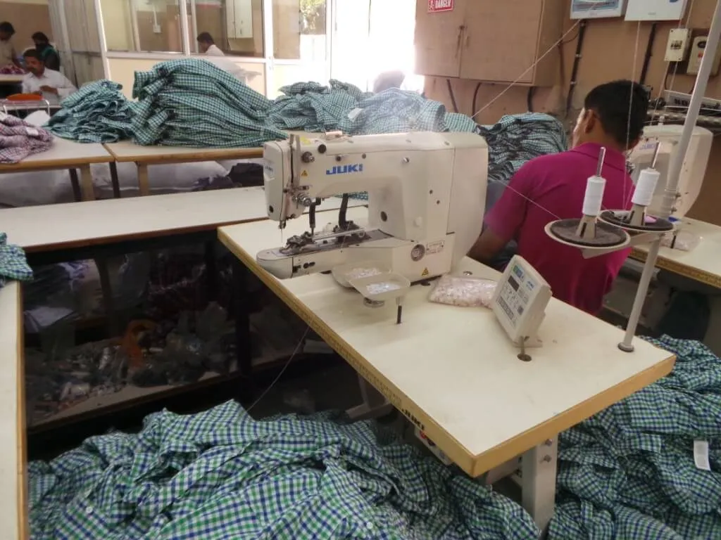 Button Stich Machine