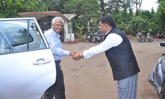 Visit of Shri S. Ramaswami