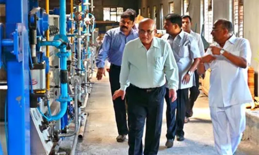 Visit of Shri R. B. Gupte